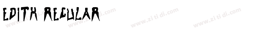 edith regular字体转换